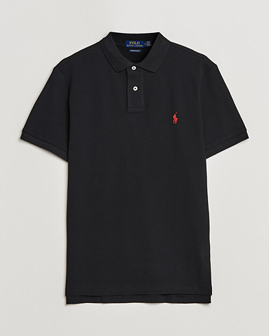 Herre | Polo Ralph Lauren | Polo Ralph Lauren | Custom Slim Fit Polo Black