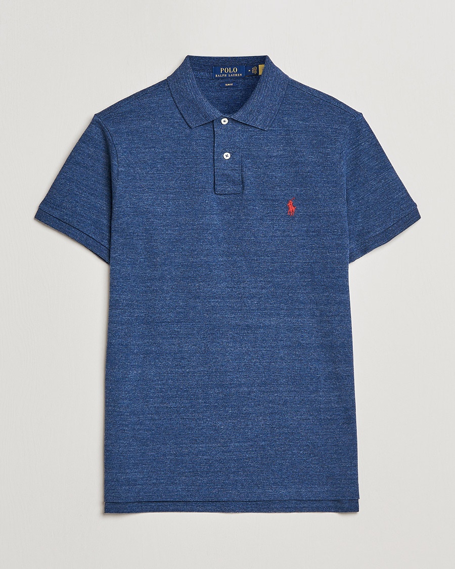 Herre | Pikéer | Polo Ralph Lauren | Slim Fit Polo Classic Royal Heather
