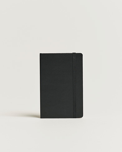  |  Plain Hard Notebook Pocket Black