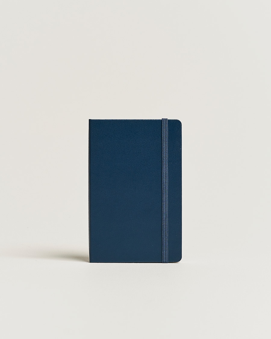 Herre | | Moleskine | Plain Hard Notebook Pocket Sapphire Blue