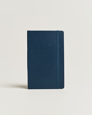 Herre |  | Moleskine | Ruled Soft Notebook Large Sapphire Blue