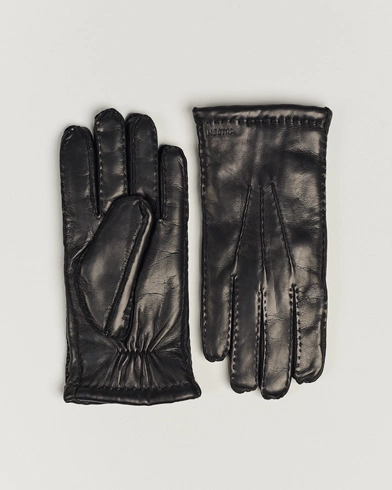 Herre |  | Hestra | George Lambskin Hairsheep Glove Black