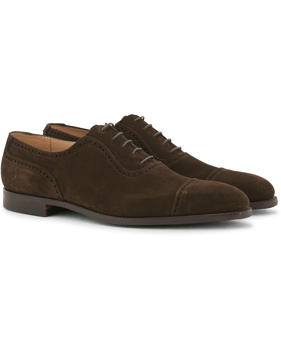  Westbourne Oxford Brogue City Sole E D.Brown Suede