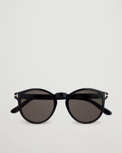  Ian FT0591 Sunglasses Shiny Black