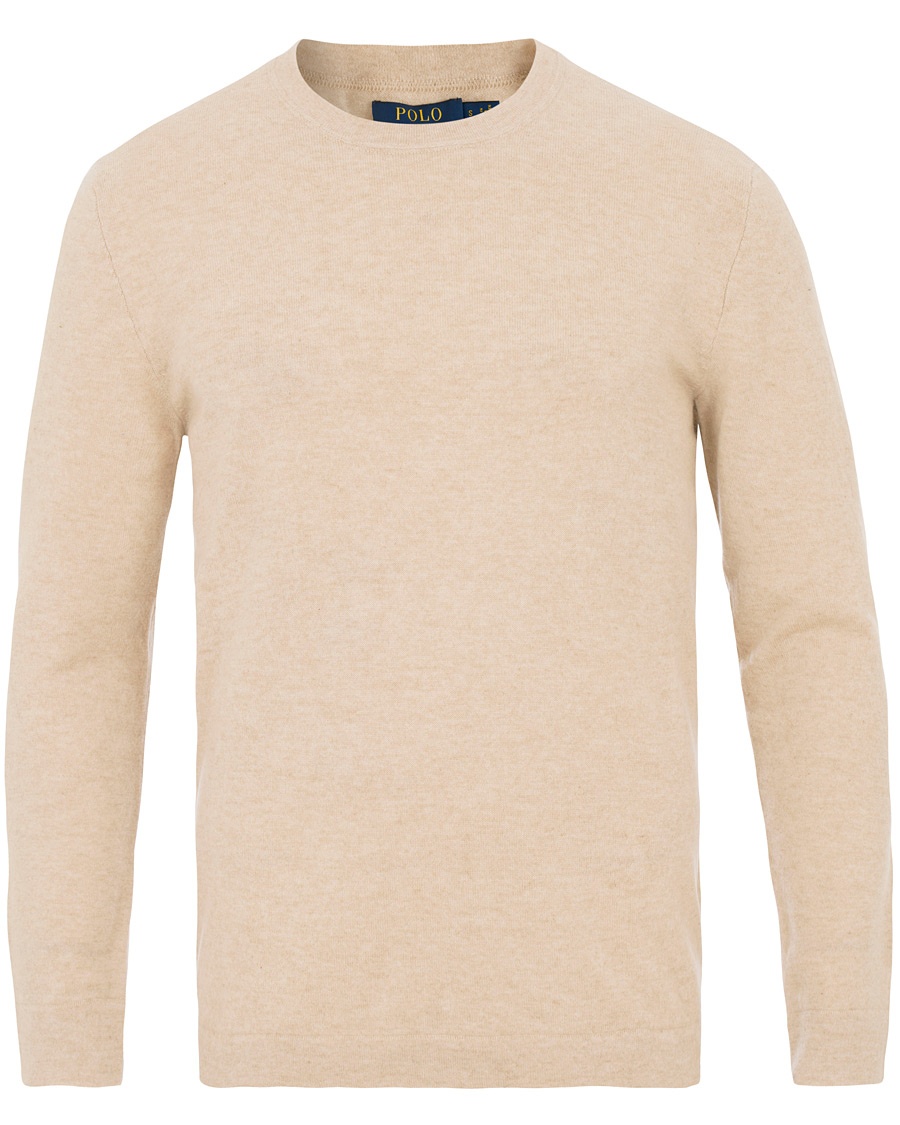  Cashmere Crew Neck Expedition Dune Heather