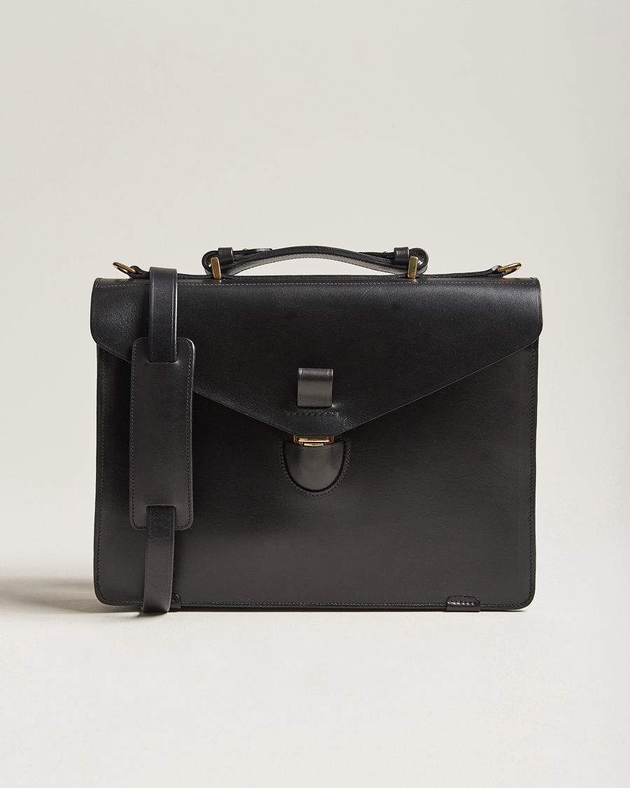 Herre | Tidløse klassikere | Tärnsjö Garveri | TG1873 Briefcase Black