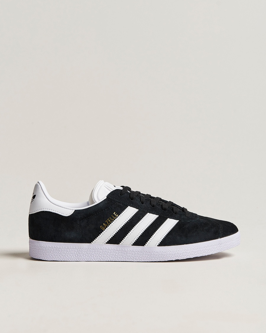 adidas Originals Gazelle Sneaker Black Nubuck – Svart