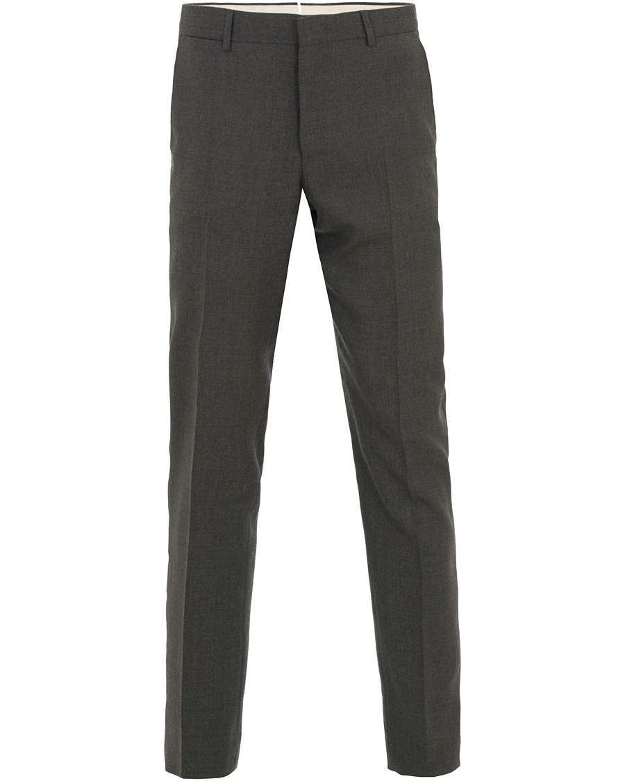  Fresco Wool Trousers Grey