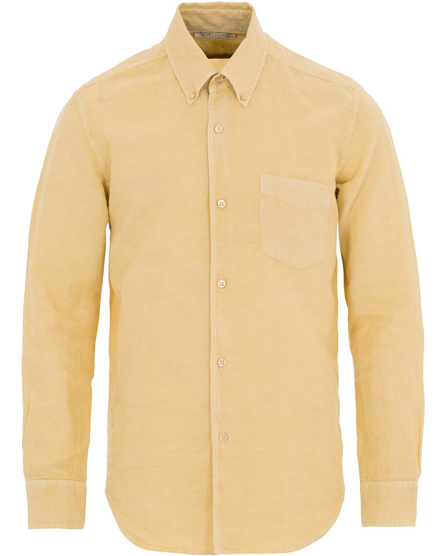  Classic Shirt Cotton/LinenFade Yellow
