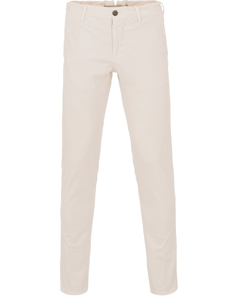  Slim Fit Stretch Slacks Off White