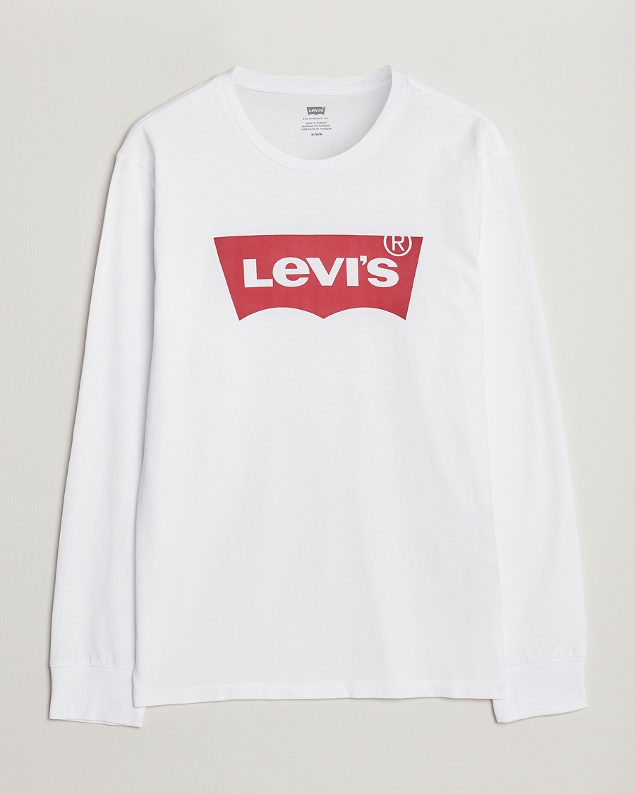 Herre | Klær | Levi's | Logo Long Sleeve T-Shirt White
