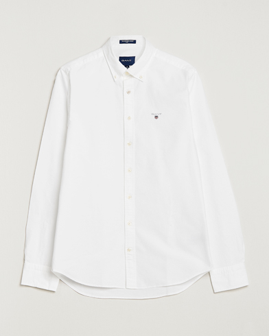 Herre | Preppy Authentic | GANT | Slim Fit Oxford Shirt White