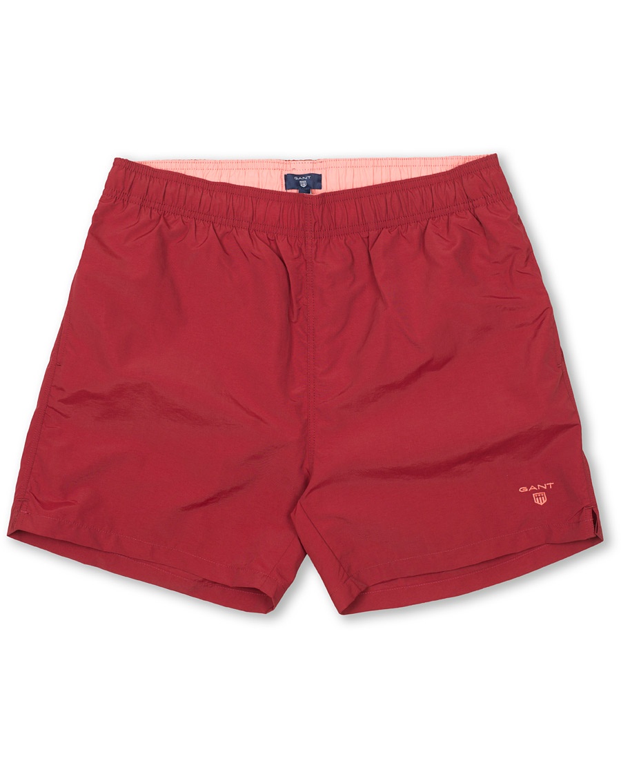  Classic Swim Shorts Basic Mahogny Red