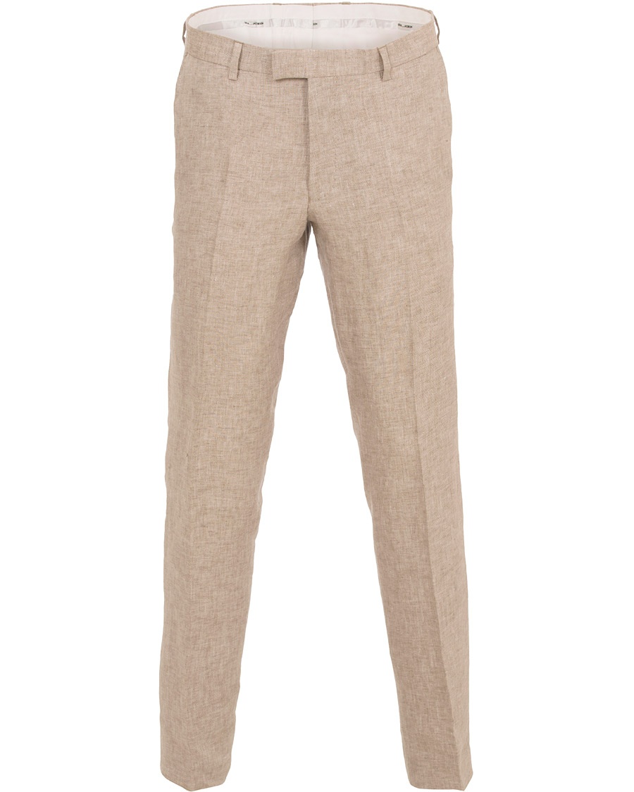 Diego Linen Trousers Beige