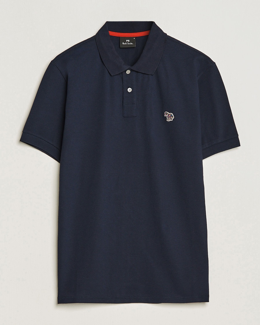 Herre | PS Paul Smith | PS Paul Smith | Regular Fit Zebra Polo Navy