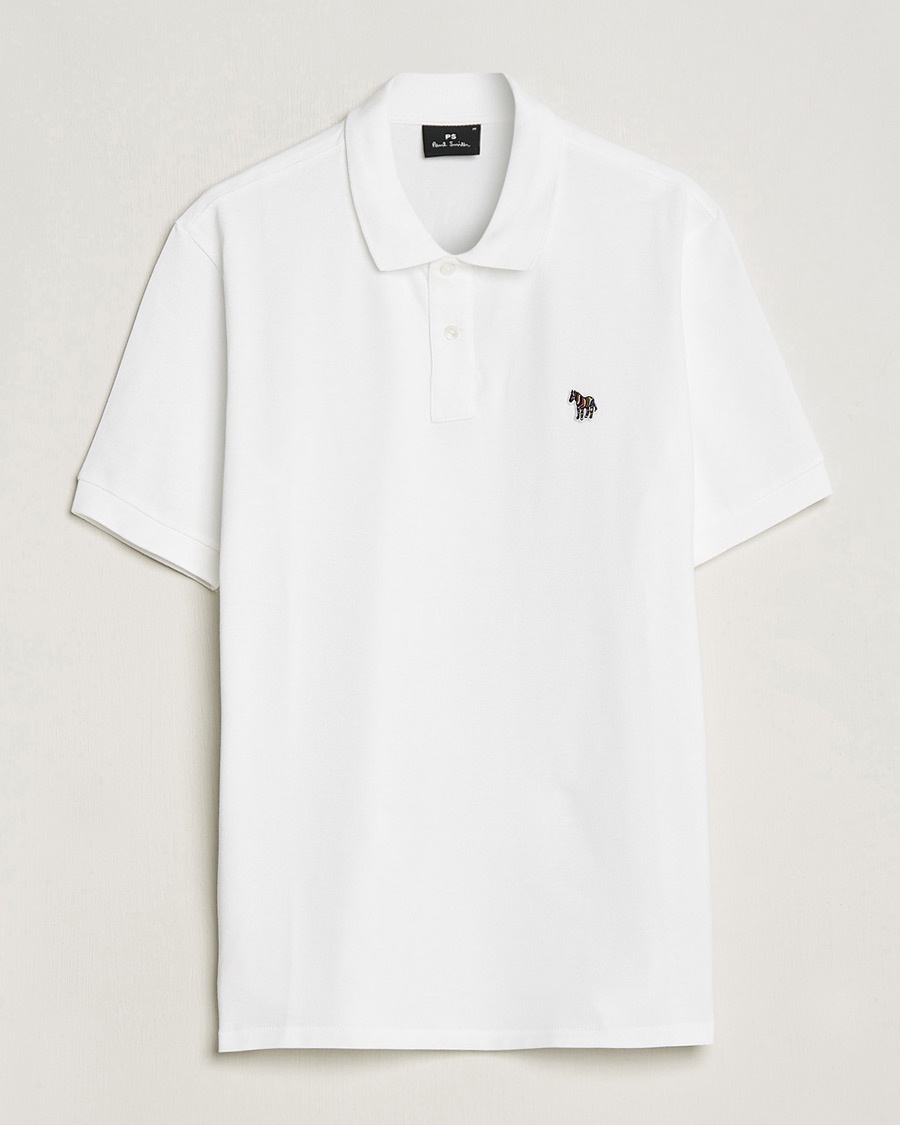 Herre | PS Paul Smith | PS Paul Smith | Regular Fit Zebra Polo White