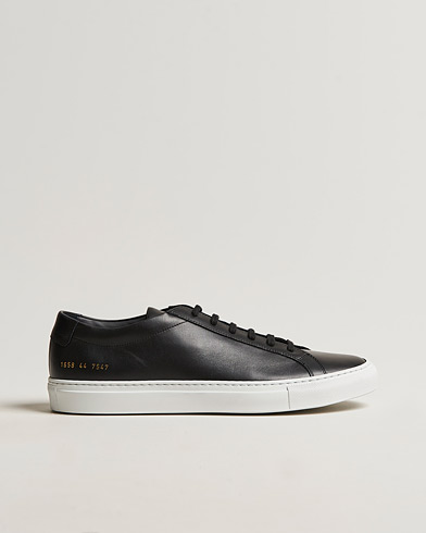 Herre | Svarte sneakers | Common Projects | Original Achilles Sneaker Black With White Sole