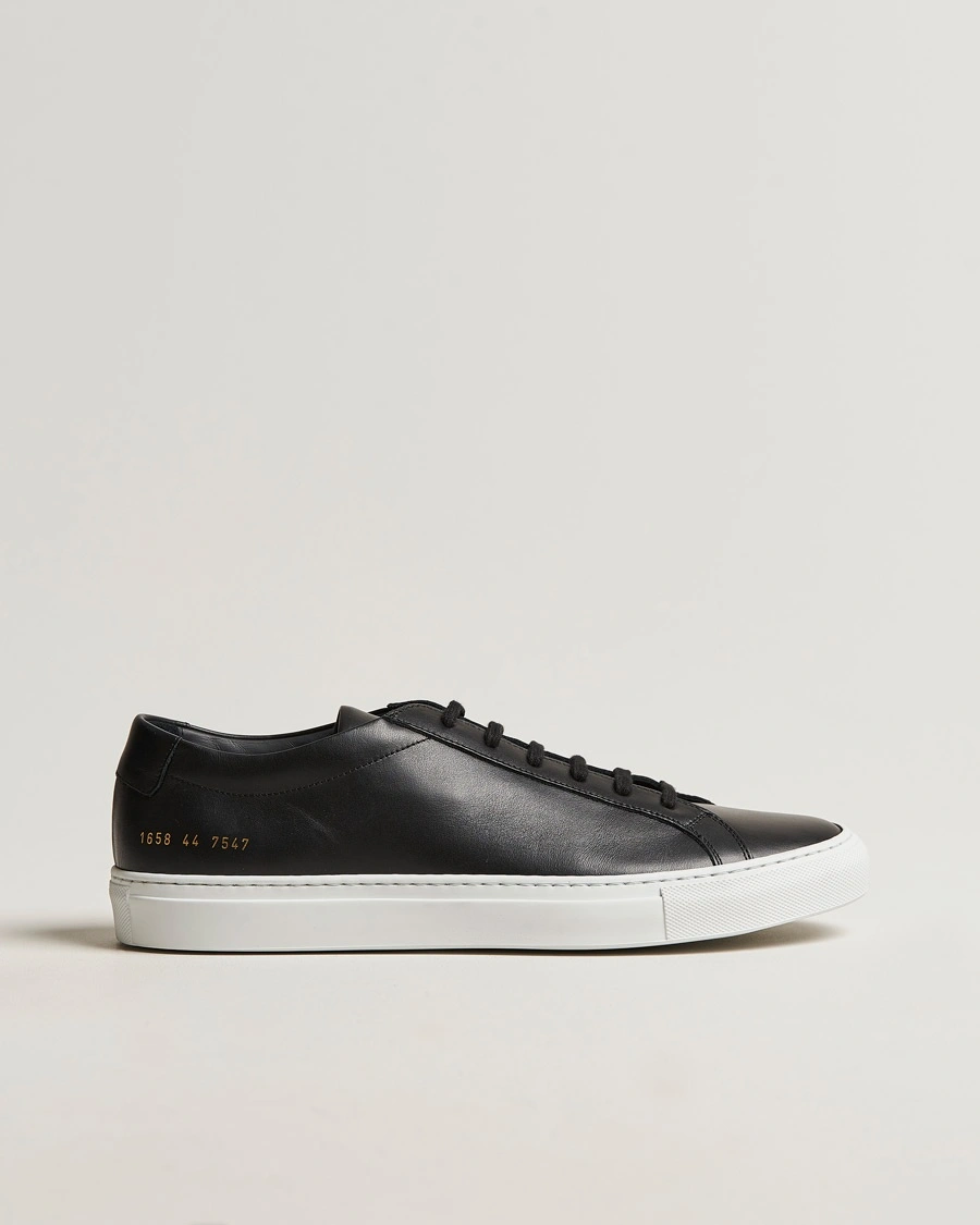 Common Projects Original Achilles Sneaker Black/White – Svart