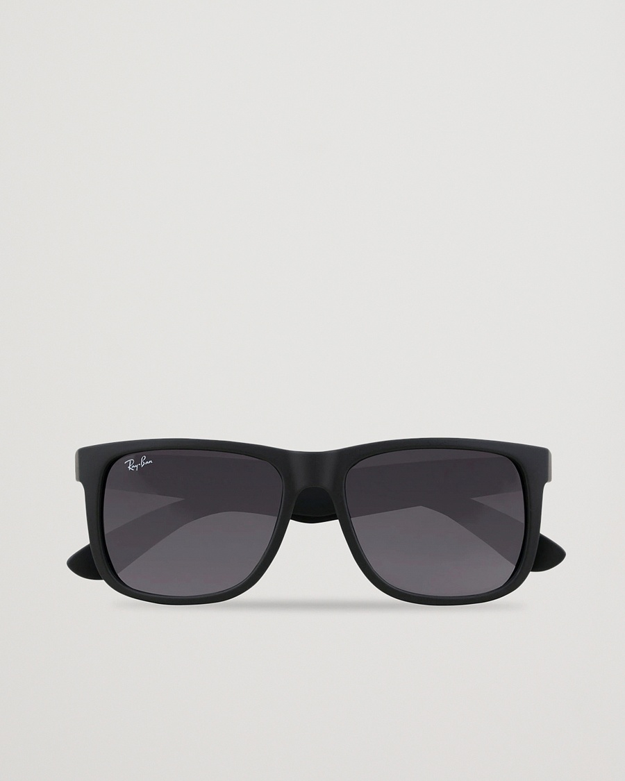 Ray-Ban 0RB4165 Justin Sunglasses Matte Black – Svart