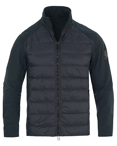  Harpford Stretch Shell Quilted Jacket Navy