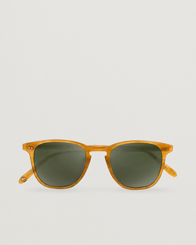 Herre | Garrett Leight | Garrett Leight | Brooks 47 Sunglasses Butterscotch/Green Polarized
