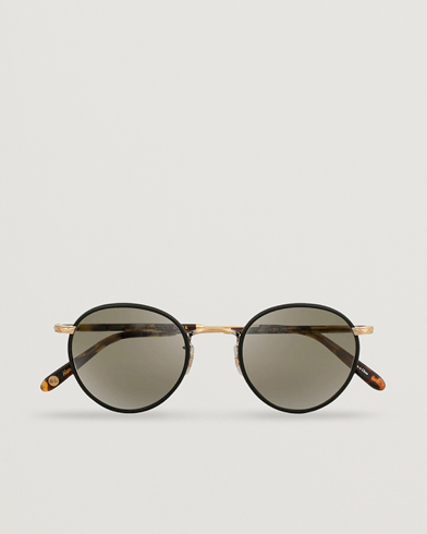 Runde solbriller |  Wilson 49 Sunglasses Matte Black/Tortoise/Pure Grey