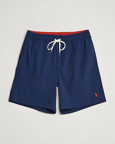 Herre | Wardrobe basics | Polo Ralph Lauren | Traveler Boxer Swim Shorts Newport Navy