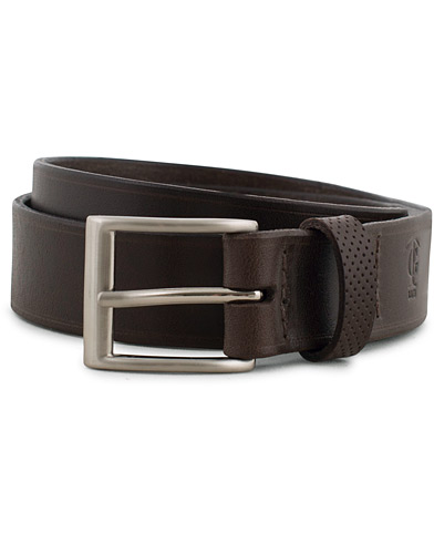 Glatt Belte |  Leather Belt 3cm Dark Brown
