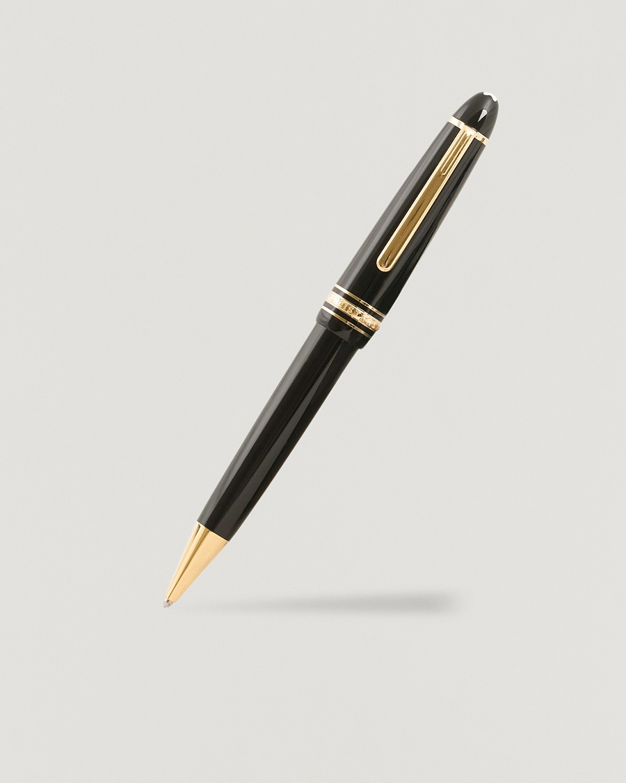Herre | | Montblanc | 161 Meisterstück Ballpoint LeGrand Pen Black/Yellow Gold