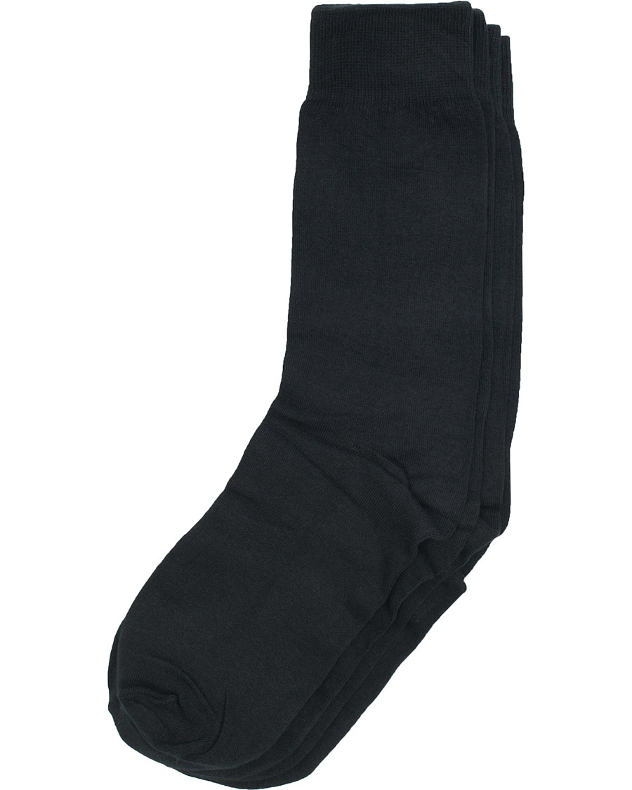 Herre | | Bread & Boxers | 2-Pack Socks Black
