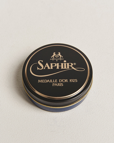 Herre | Skopleieprodukter | Saphir Medaille d'Or | Pate De Lux 50 ml Navy Blue