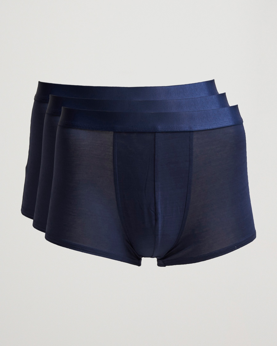 Herre | CDLP | CDLP | 3-Pack Boxer Trunk Navy Blue