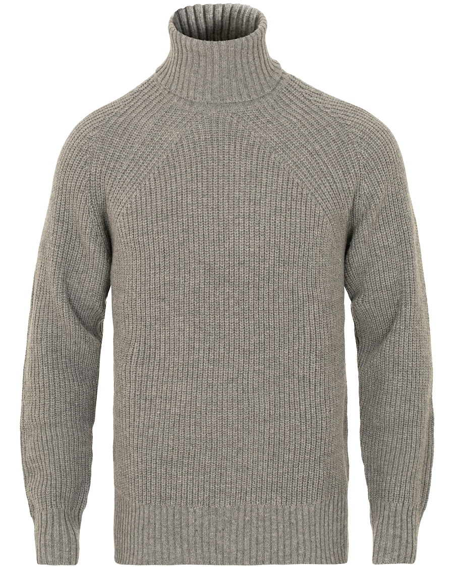  Winter Wool Turtleneck Grey Melange