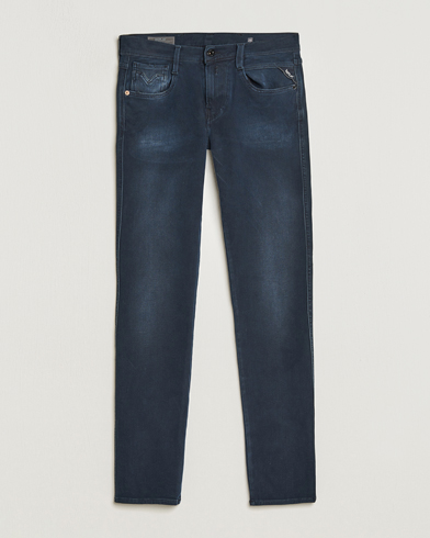 Herre | Svarte jeans | Replay | M914 Anbass Hyperflex + Jeans Blue/Black