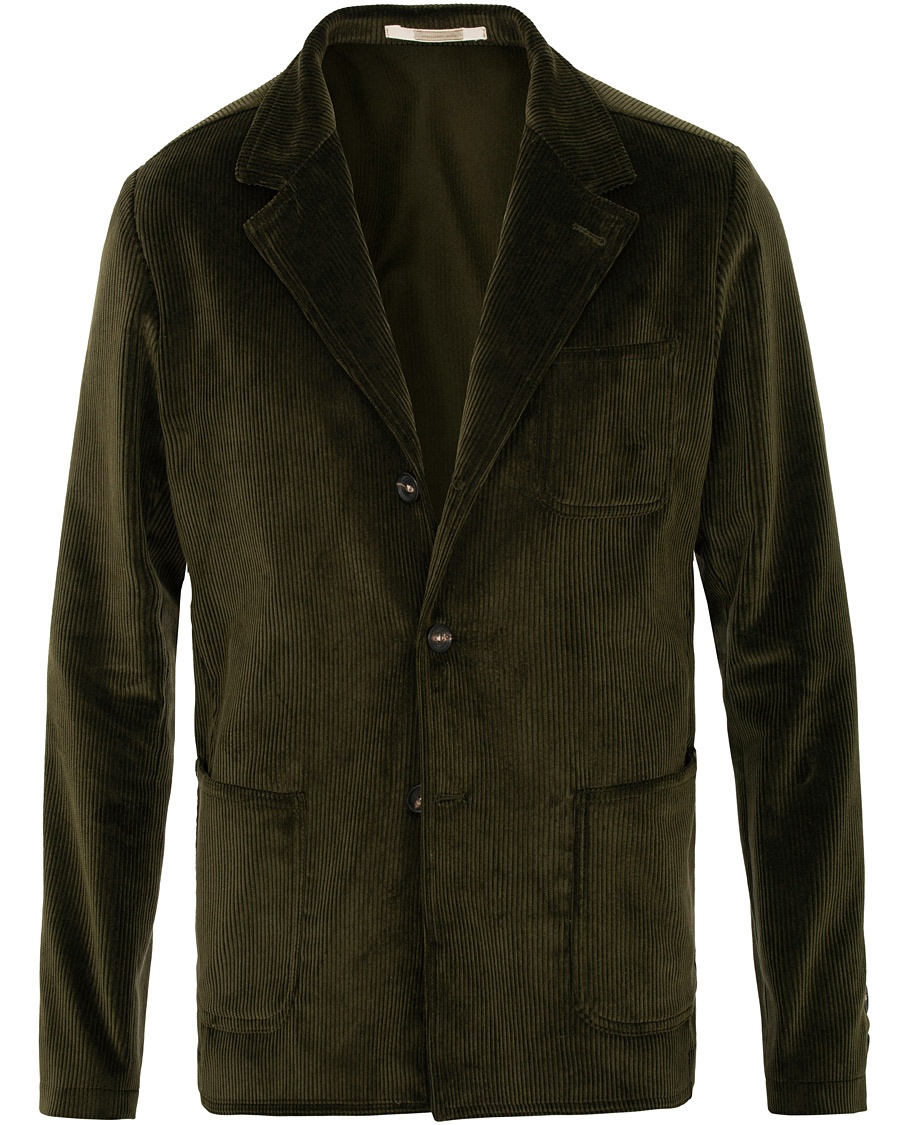  Baglietto Corduroy Work Jacket  Moss Green