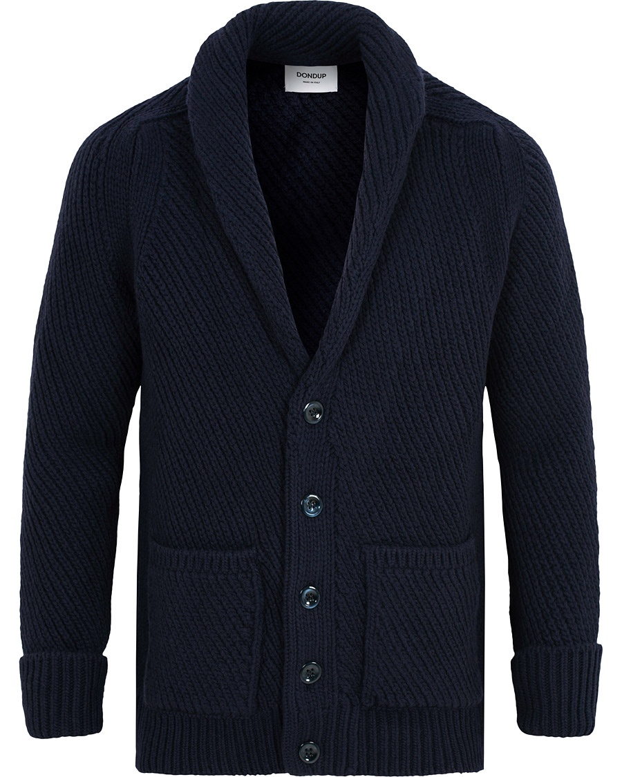  Wool Cardigan Navy