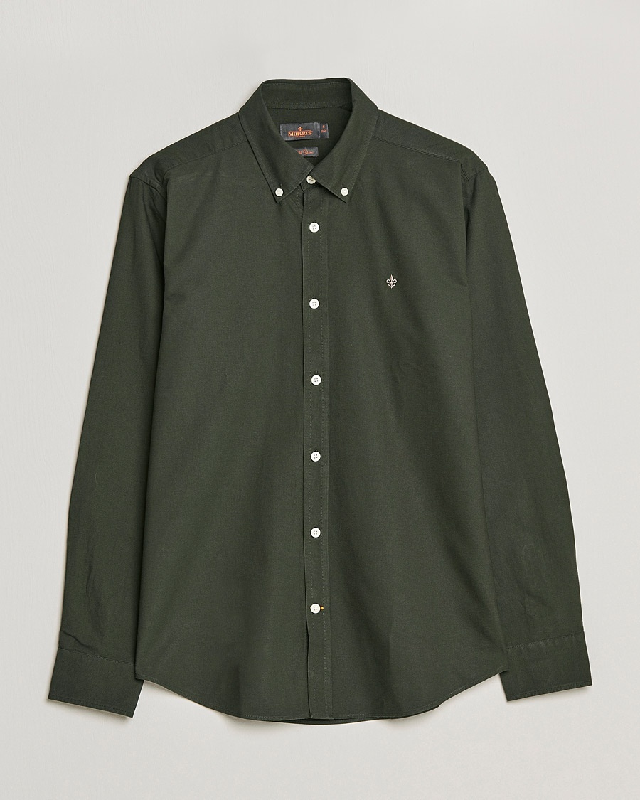 Morris Douglas Oxford Shirt Olive – Grønn