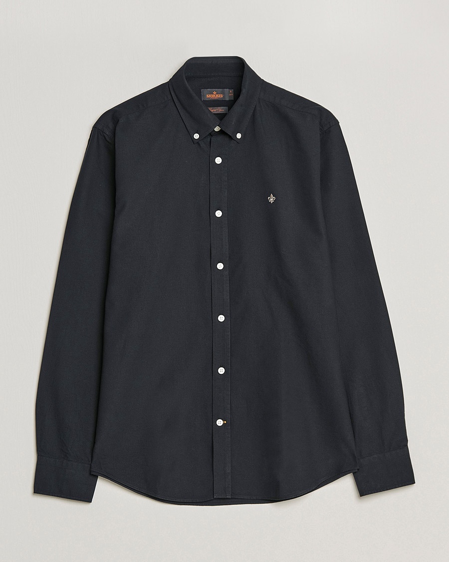 Morris Douglas Oxford Shirt Black – Svart