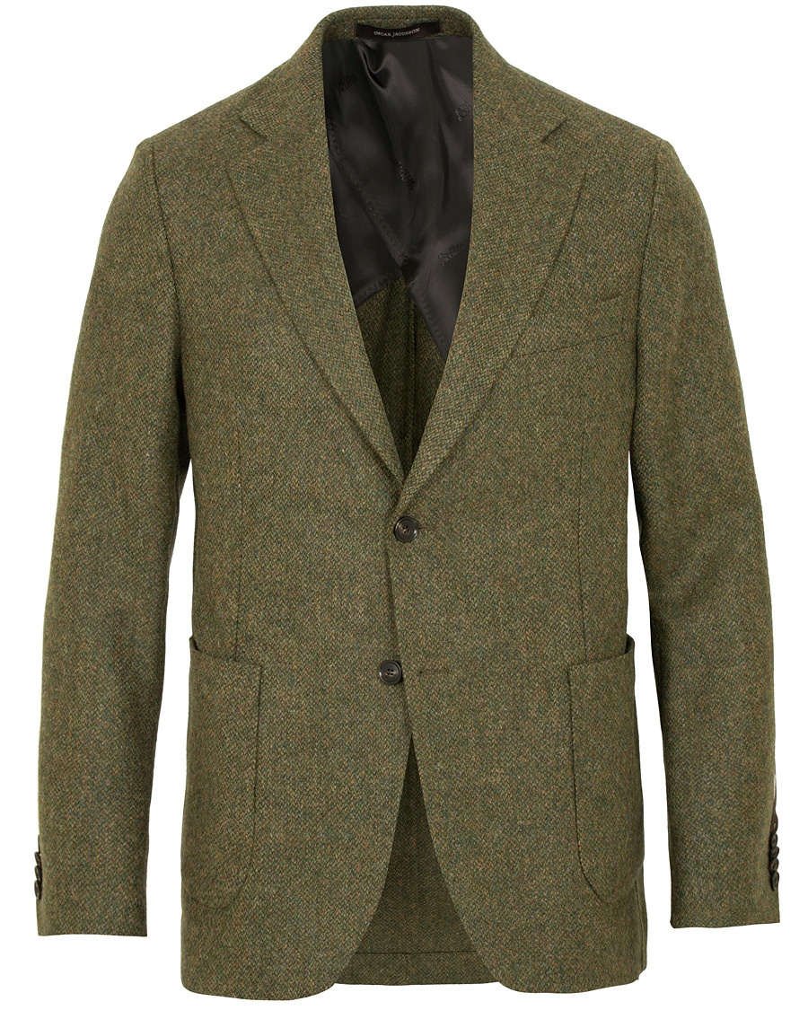 Herre | | Oscar Jacobson | Edgar Yorkshire Tweed by Moon Blazer Green