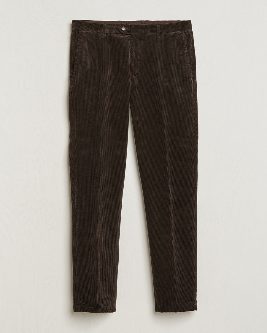 Herre | Oscar Jacobson | Oscar Jacobson | Denz Corduroy Trousers Brown