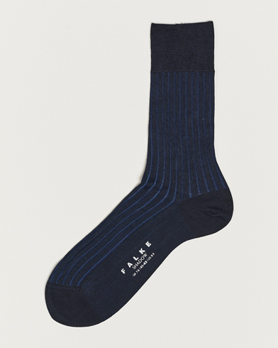 Herre | Falke | Falke | Shadow Stripe Sock Navy