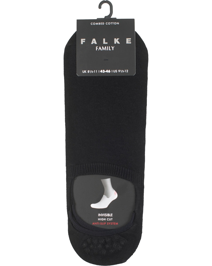  Casual High Cut Sneaker Sock Black