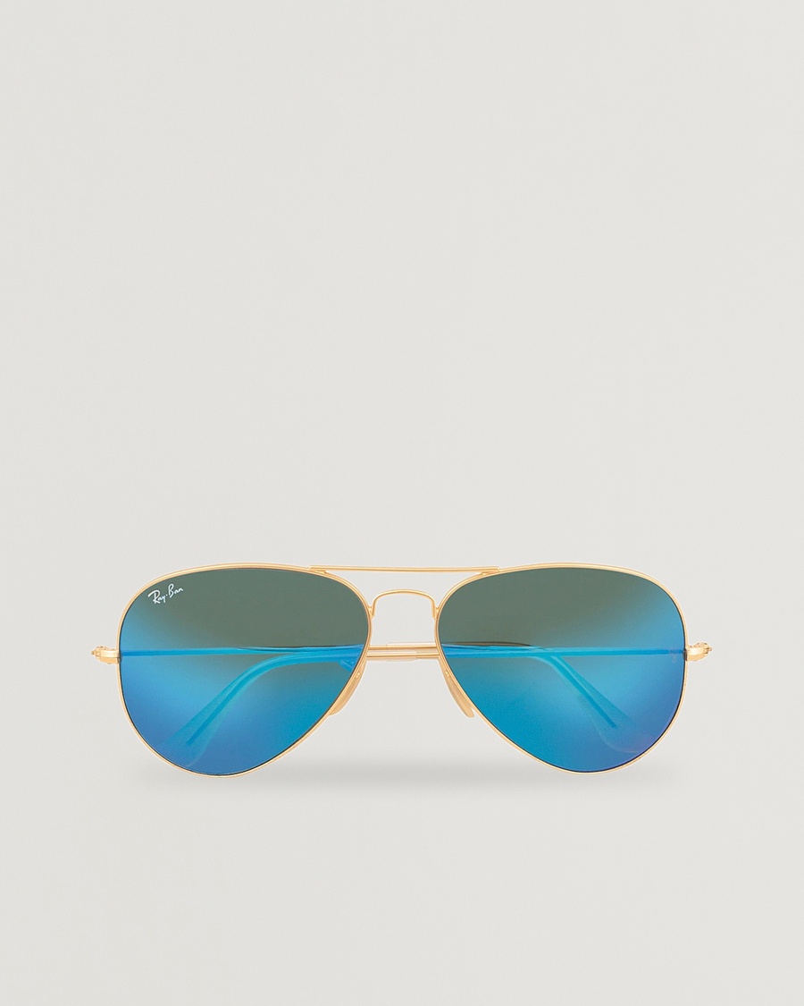 Ray-Ban 0RB3025 Sunglasses Mirror Blue – Blå