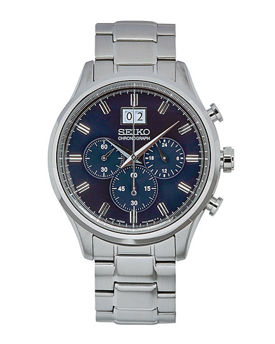  Chronograph 42mm Steel/Blue Dial