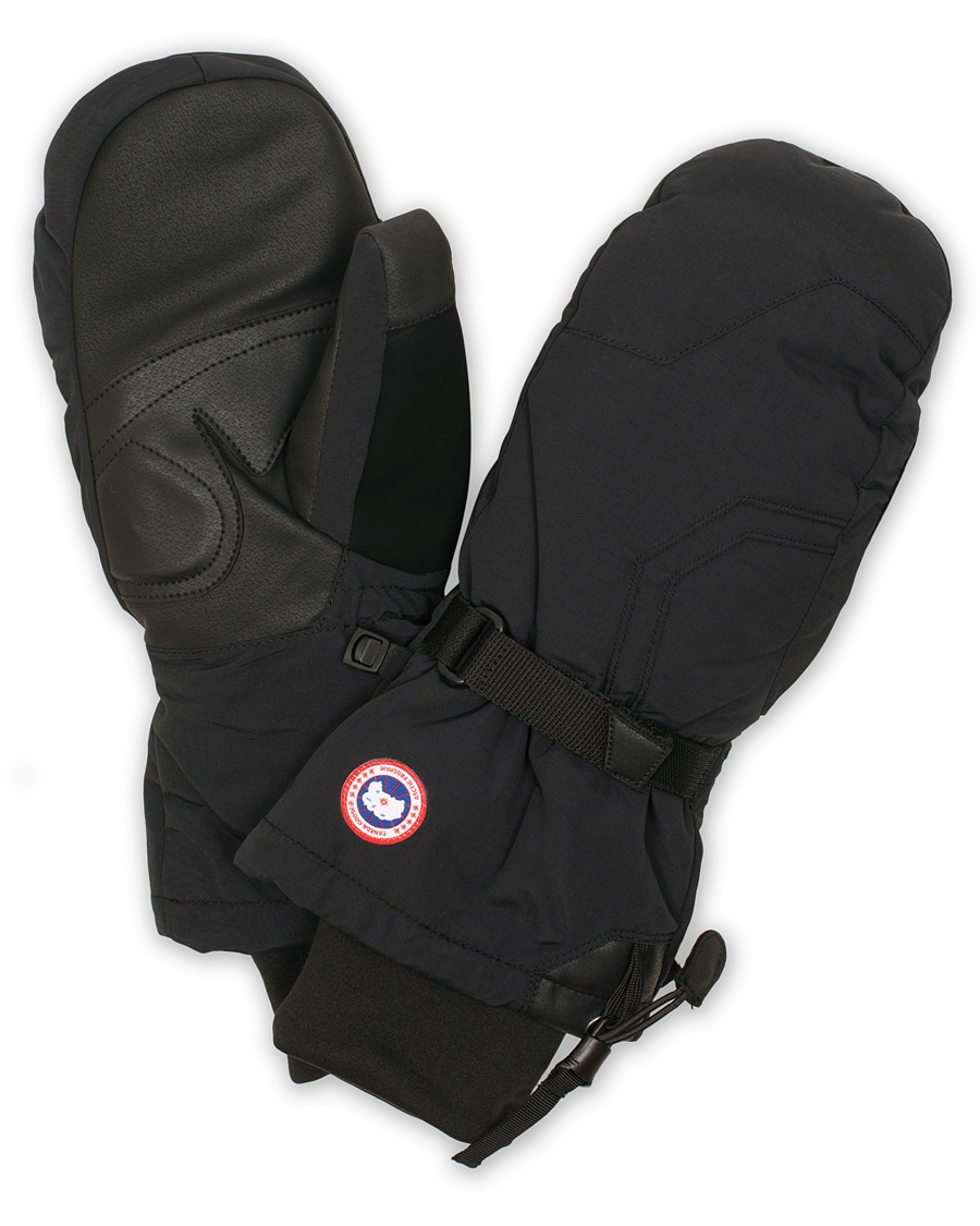  Down Mittens Black