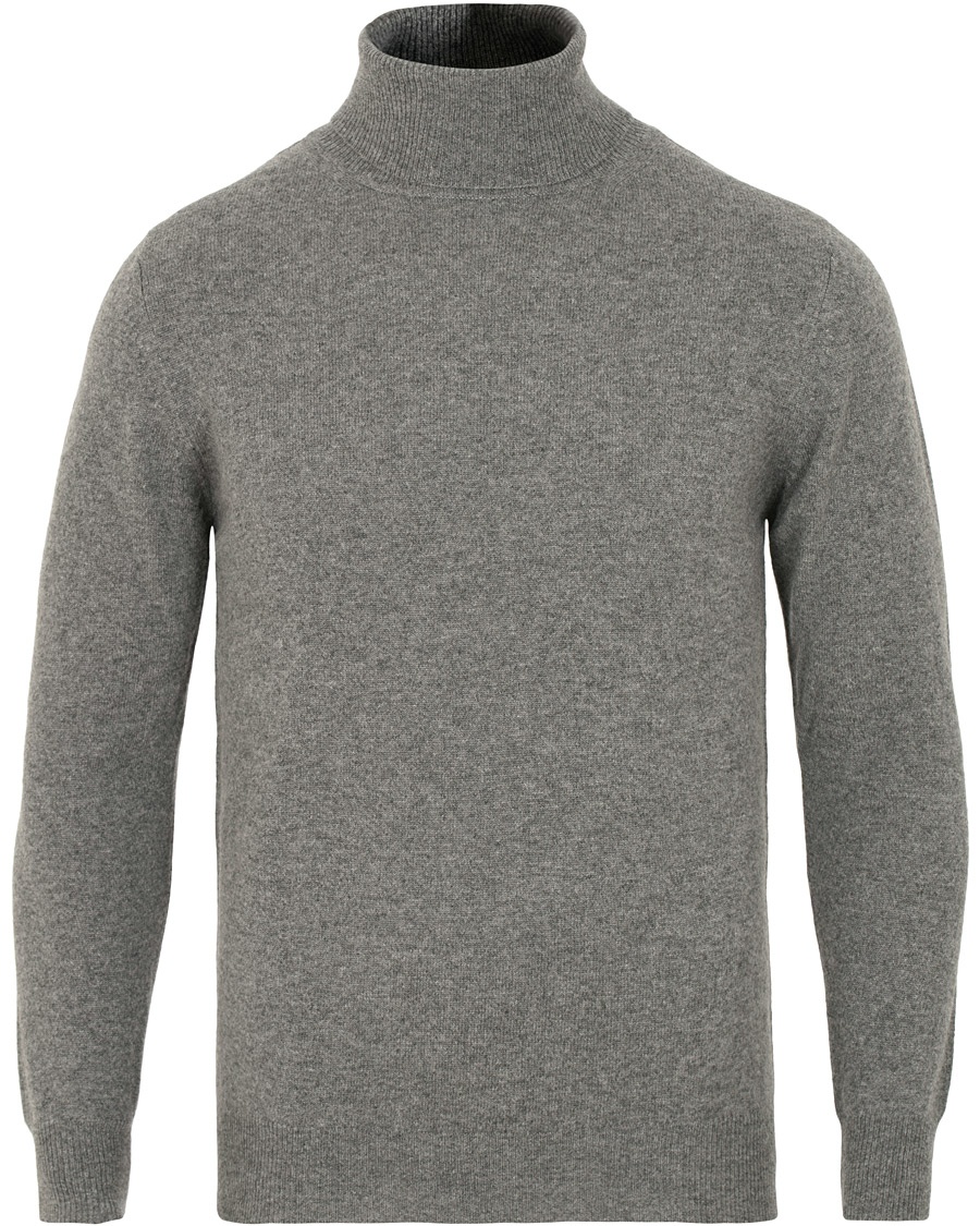  Cashmere Turtleneck Dark Grey
