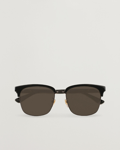 Herre | Buede solbriller | Gucci | GG0382S Sunglasses Black/Grey