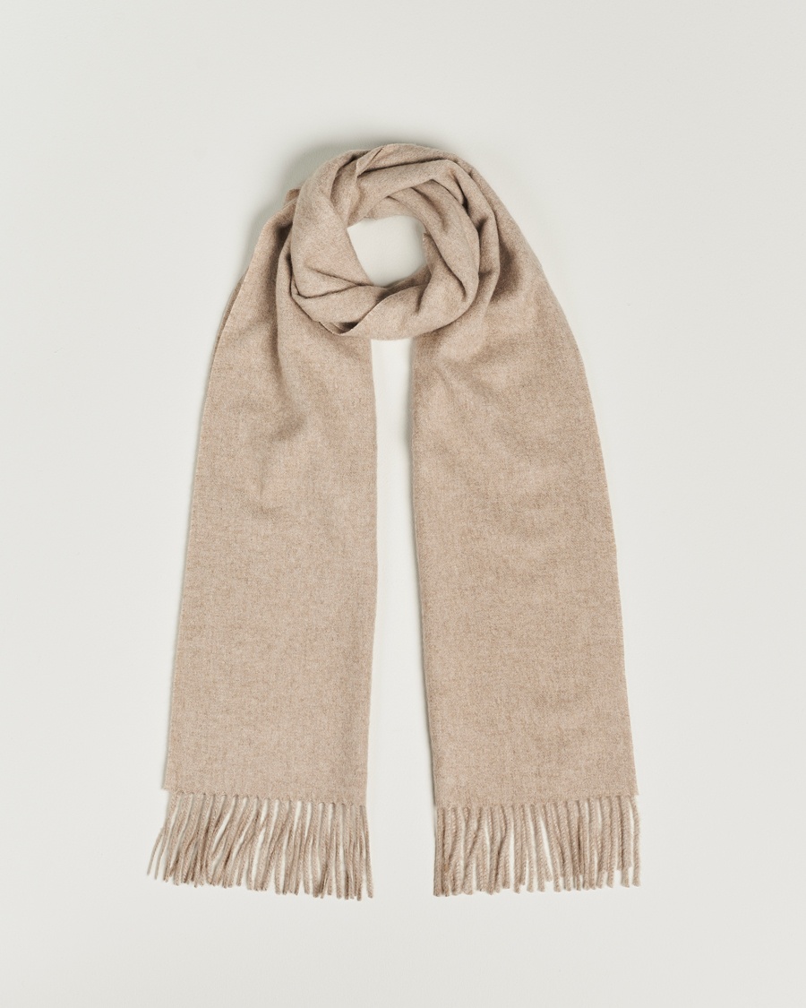 Piacenza Cashmere Cashmere Scarf Light Beige – Beige