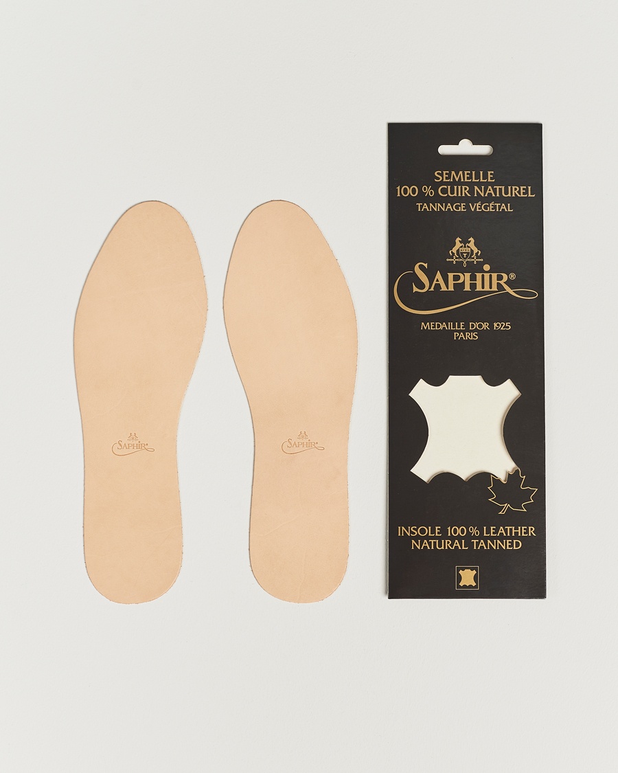 Herre | | Saphir Medaille d'Or | Round Leather Insoles