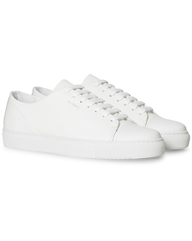  Cap Toe Sneaker White Leather